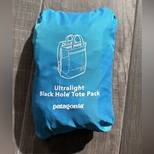 Patagonia Ultralight Black Hole Tote Pack in Blue